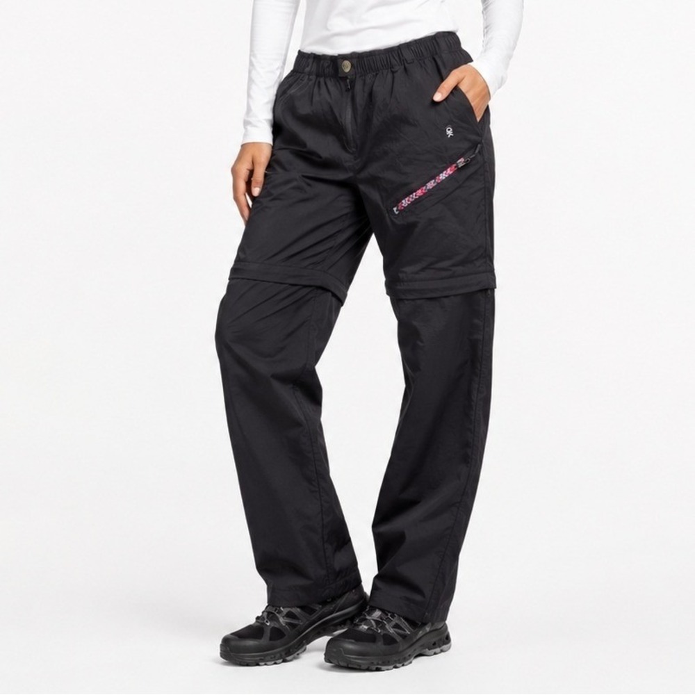 Little Donkey Andy Convertible Hiking Pants Womens XXL Black Hiking Lightweight